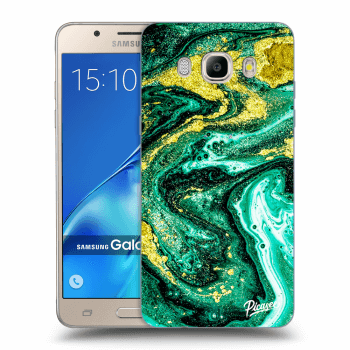 Etui na Samsung Galaxy J5 2016 J510F - Green Gold