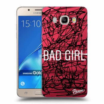 Picasee silikonowe przeźroczyste etui na Samsung Galaxy J5 2016 J510F - Bad girl