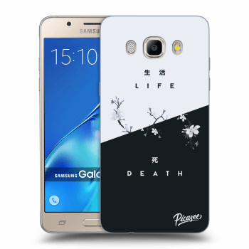 Picasee silikonowe przeźroczyste etui na Samsung Galaxy J5 2016 J510F - Life - Death