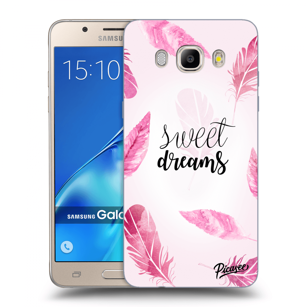Picasee silikonowe przeźroczyste etui na Samsung Galaxy J5 2016 J510F - Sweet dreams
