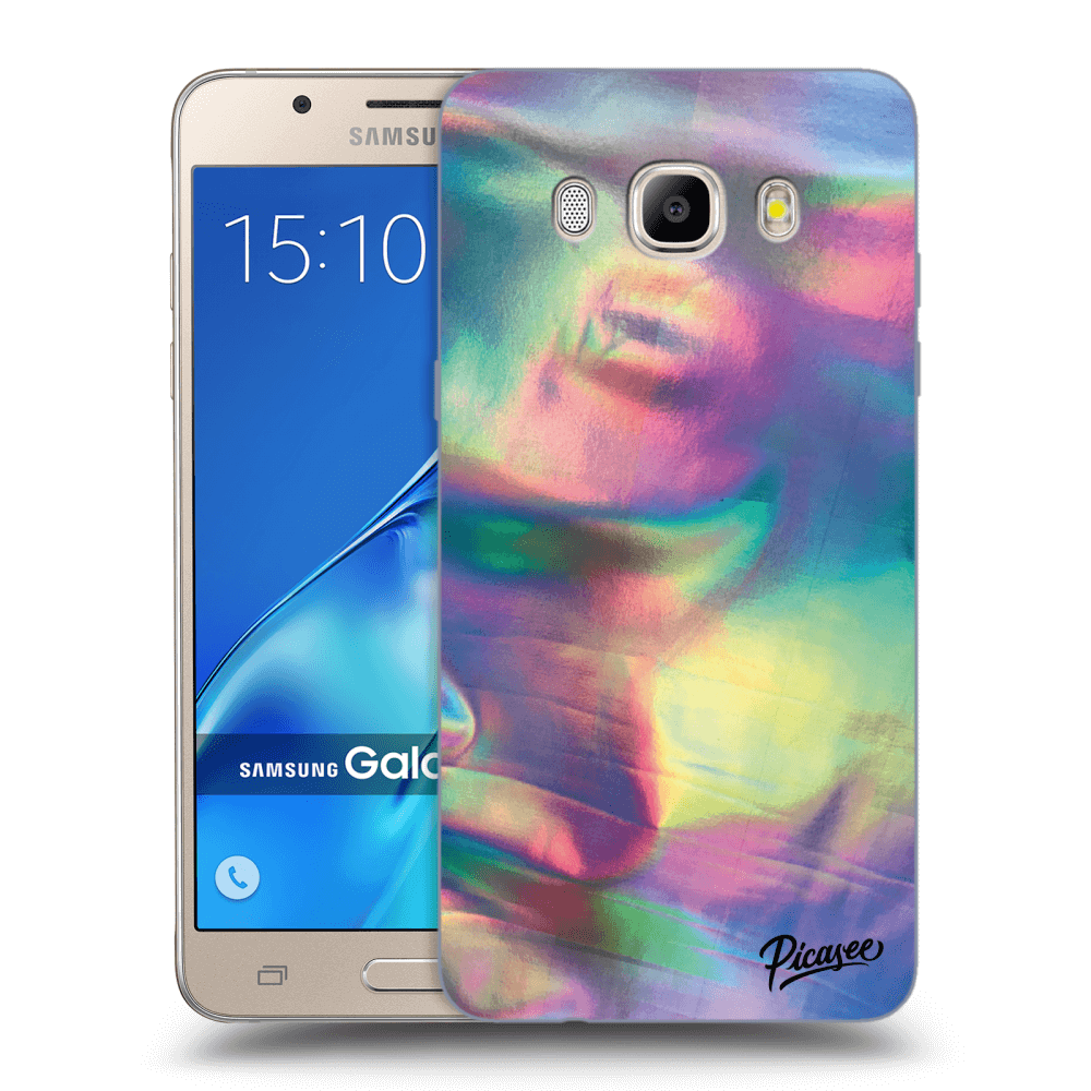 Picasee silikonowe przeźroczyste etui na Samsung Galaxy J5 2016 J510F - Holo