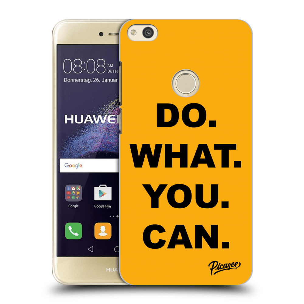 Picasee silikonowe przeźroczyste etui na Huawei P9 Lite 2017 - Do What You Can