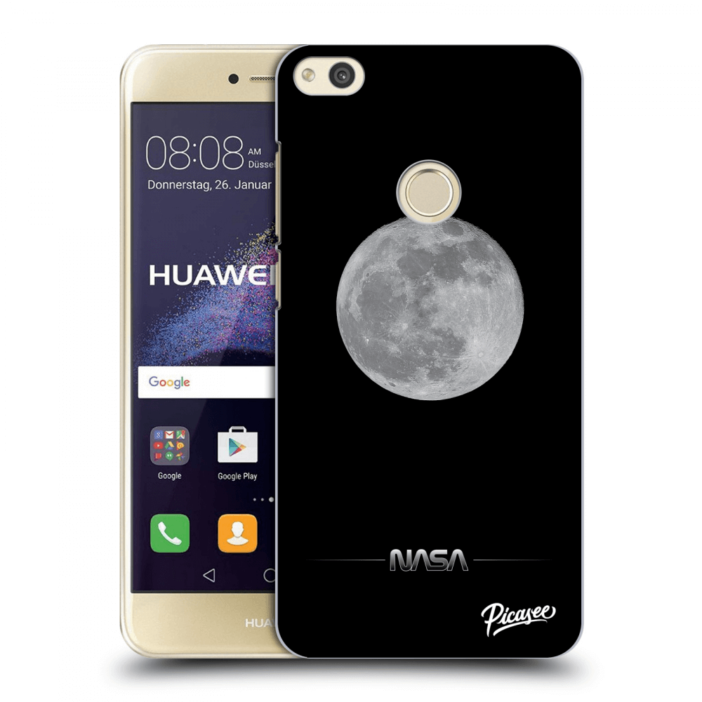 Picasee silikonowe przeźroczyste etui na Huawei P9 Lite 2017 - Moon Minimal