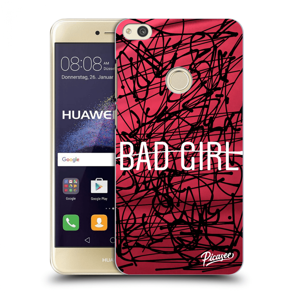 Picasee silikonowe przeźroczyste etui na Huawei P9 Lite 2017 - Bad girl
