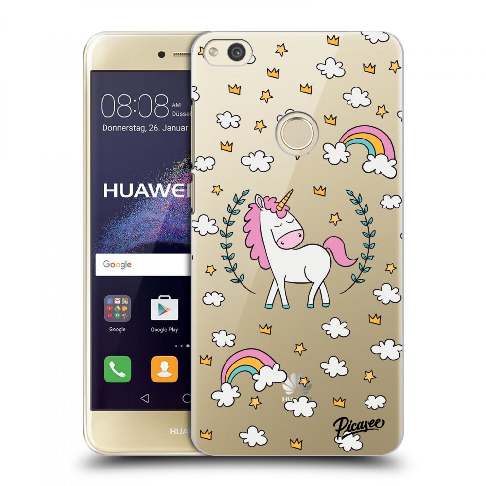 Picasee silikonowe przeźroczyste etui na Huawei P9 Lite 2017 - Unicorn star heaven