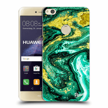 Etui na Huawei P9 Lite 2017 - Green Gold