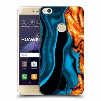 Etui na Huawei P9 Lite 2017 - Gold blue