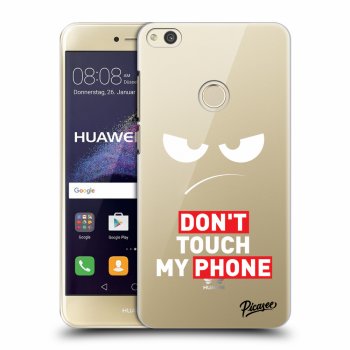 Etui na Huawei P9 Lite 2017 - Angry Eyes - Transparent