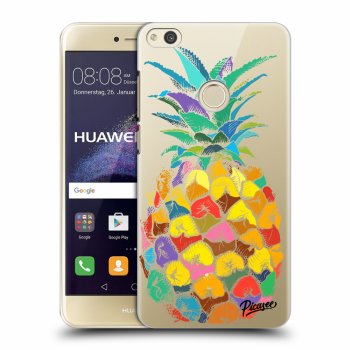 Picasee silikonowe przeźroczyste etui na Huawei P9 Lite 2017 - Pineapple