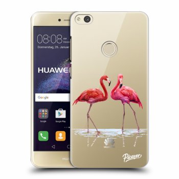 Etui na Huawei P9 Lite 2017 - Flamingos couple