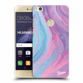 Etui na Huawei P9 Lite 2017 - Pink liquid