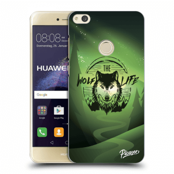 Picasee silikonowe przeźroczyste etui na Huawei P9 Lite 2017 - Wolf life