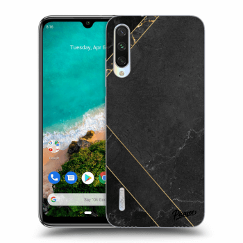 Etui na Xiaomi Mi A3 - Black tile