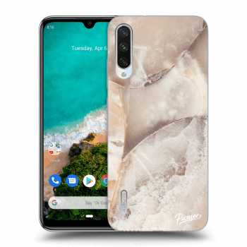 Etui na Xiaomi Mi A3 - Cream marble