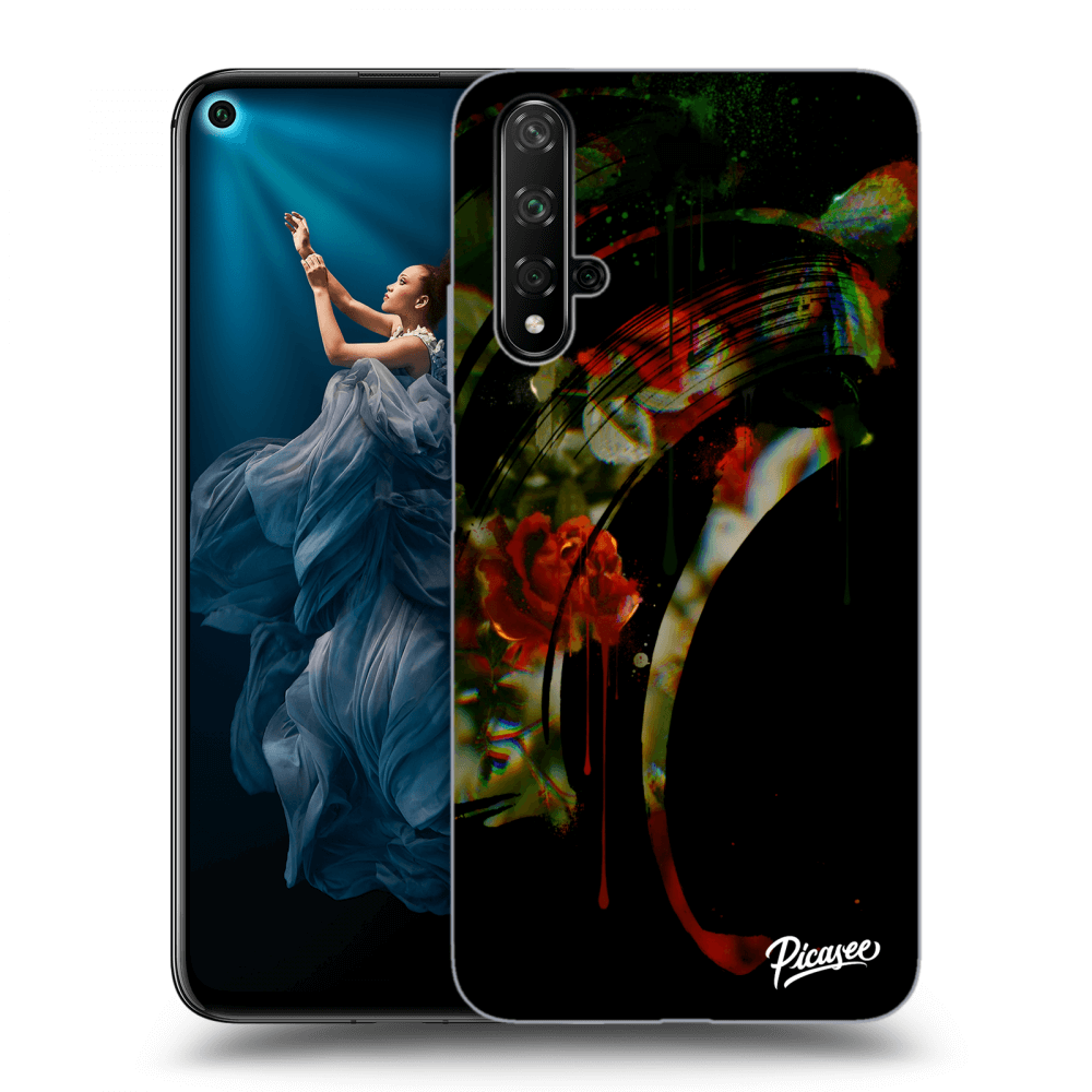 Picasee ULTIMATE CASE pro Honor 20 - Roses black