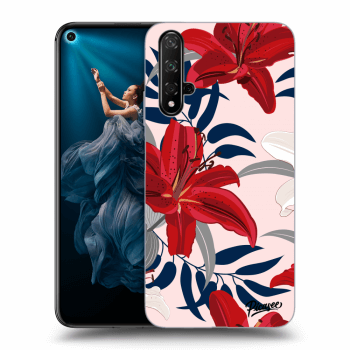 Etui na Honor 20 - Red Lily
