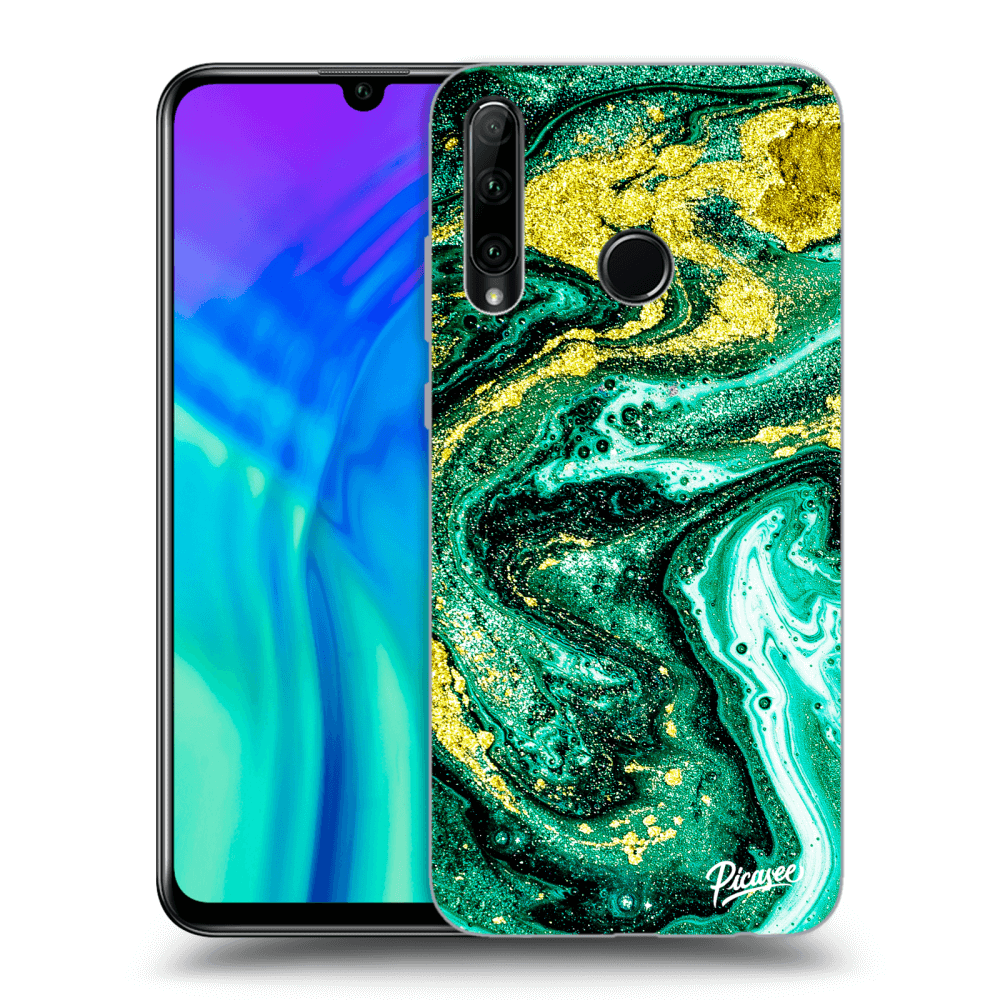 Picasee ULTIMATE CASE pro Honor 20 Lite - Green Gold
