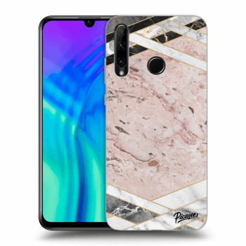 Etui na Honor 20 Lite - Pink geometry