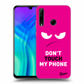 Picasee ULTIMATE CASE pro Honor 20 Lite - Angry Eyes - Pink
