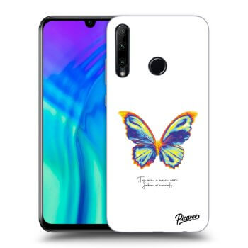 Etui na Honor 20 Lite - Diamanty White