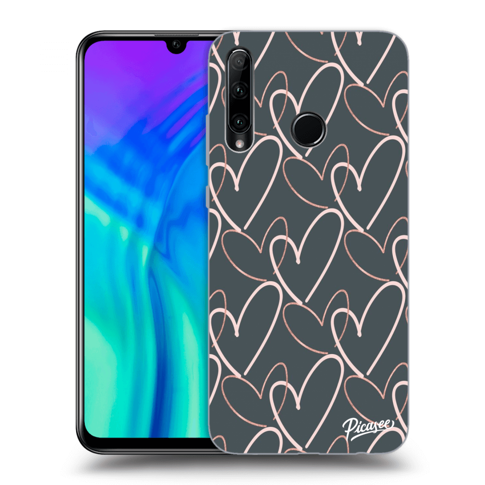 Picasee ULTIMATE CASE pro Honor 20 Lite - Lots of love