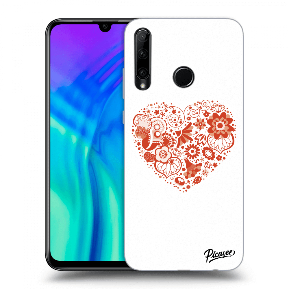 Picasee ULTIMATE CASE pro Honor 20 Lite - Big heart