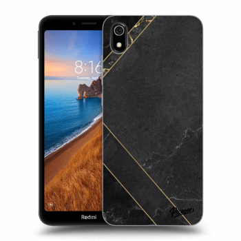 Etui na Xiaomi Redmi 7A - Black tile