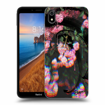 Picasee ULTIMATE CASE pro Xiaomi Redmi 7A - Rosebush black