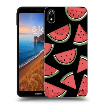 Picasee silikonowe czarne etui na Xiaomi Redmi 7A - Melone