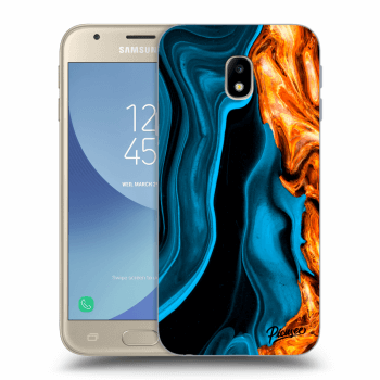 Etui na Samsung Galaxy J3 2017 J330F - Gold blue