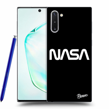 Picasee silikonowe czarne etui na Samsung Galaxy Note 10 N970F - NASA Basic