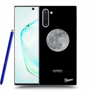 Picasee silikonowe czarne etui na Samsung Galaxy Note 10 N970F - Moon Minimal