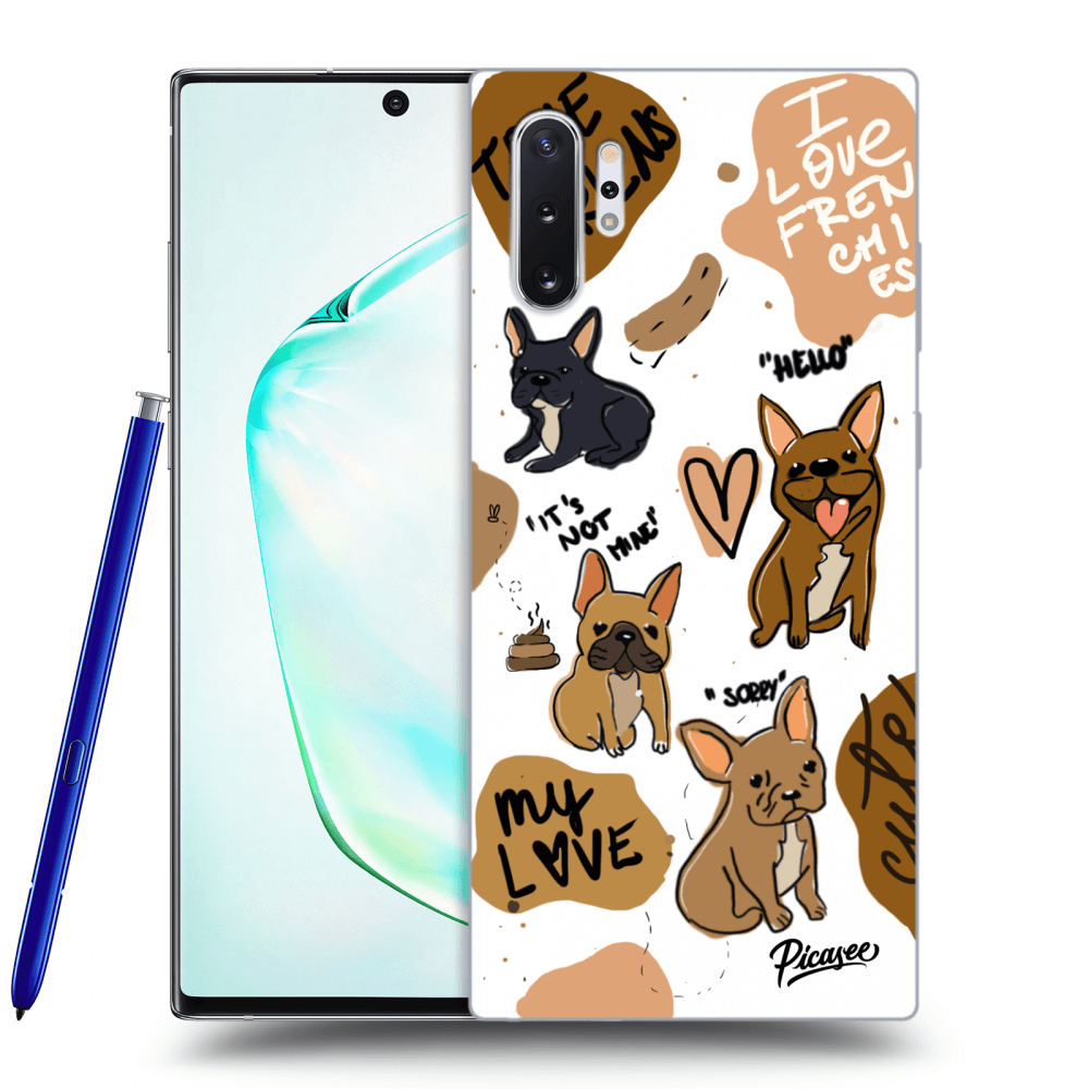 Picasee ULTIMATE CASE pro Samsung Galaxy Note 10+ N975F - Frenchies