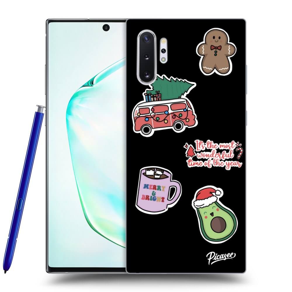 Picasee ULTIMATE CASE pro Samsung Galaxy Note 10+ N975F - Christmas Stickers