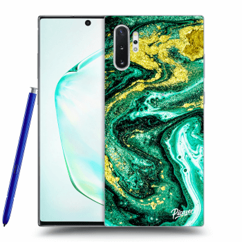 Etui na Samsung Galaxy Note 10+ N975F - Green Gold