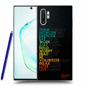 Picasee ULTIMATE CASE pro Samsung Galaxy Note 10+ N975F - Motto life