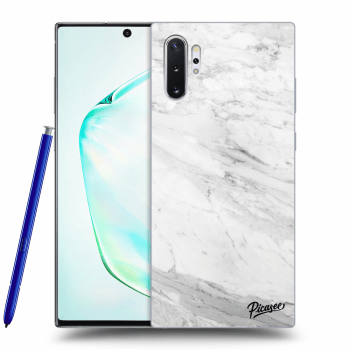 Etui na Samsung Galaxy Note 10+ N975F - White marble