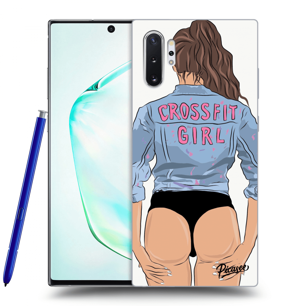 Picasee ULTIMATE CASE pro Samsung Galaxy Note 10+ N975F - Crossfit girl - nickynellow