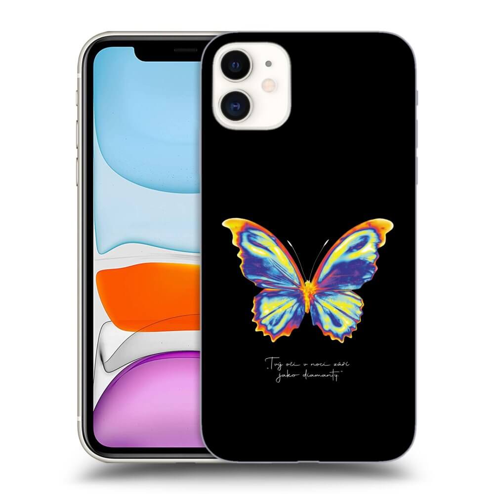 Picasee ULTIMATE CASE pro Apple iPhone 11 - Diamanty Black