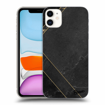 Etui na Apple iPhone 11 - Black tile