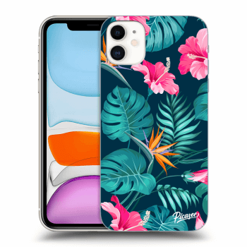 Etui na Apple iPhone 11 - Pink Monstera