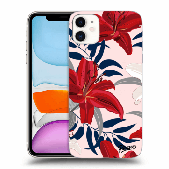 Etui na Apple iPhone 11 - Red Lily