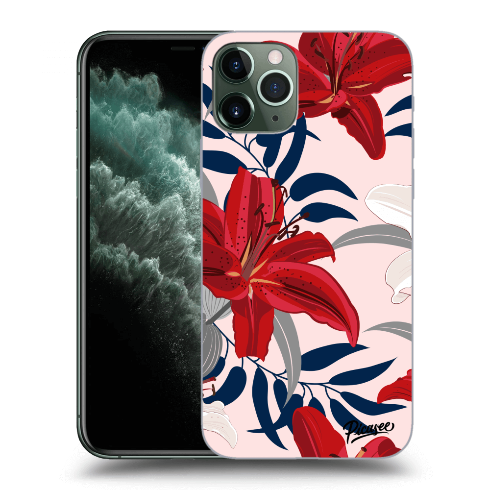 Picasee ULTIMATE CASE pro Apple iPhone 11 Pro - Red Lily