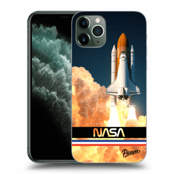 Picasee silikonowe przeźroczyste etui na Apple iPhone 11 Pro - Space Shuttle