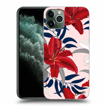 Etui na Apple iPhone 11 Pro - Red Lily