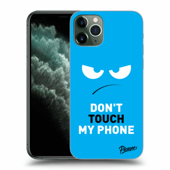 Etui na Apple iPhone 11 Pro - Angry Eyes - Blue