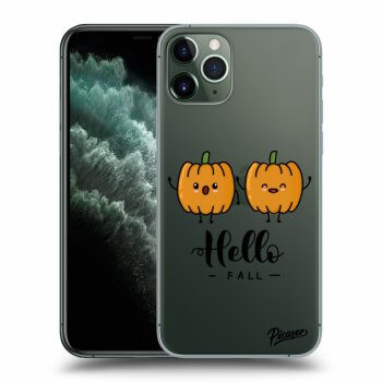 Picasee silikonowe przeźroczyste etui na Apple iPhone 11 Pro - Hallo Fall
