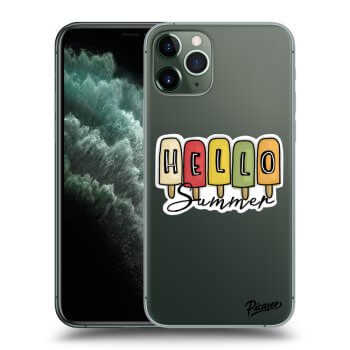 Picasee silikonowe przeźroczyste etui na Apple iPhone 11 Pro - Ice Cream