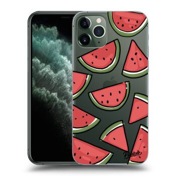 Picasee silikonowe przeźroczyste etui na Apple iPhone 11 Pro - Melone