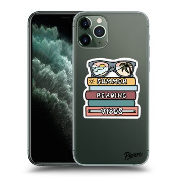 Picasee silikonowe przeźroczyste etui na Apple iPhone 11 Pro - Summer reading vibes